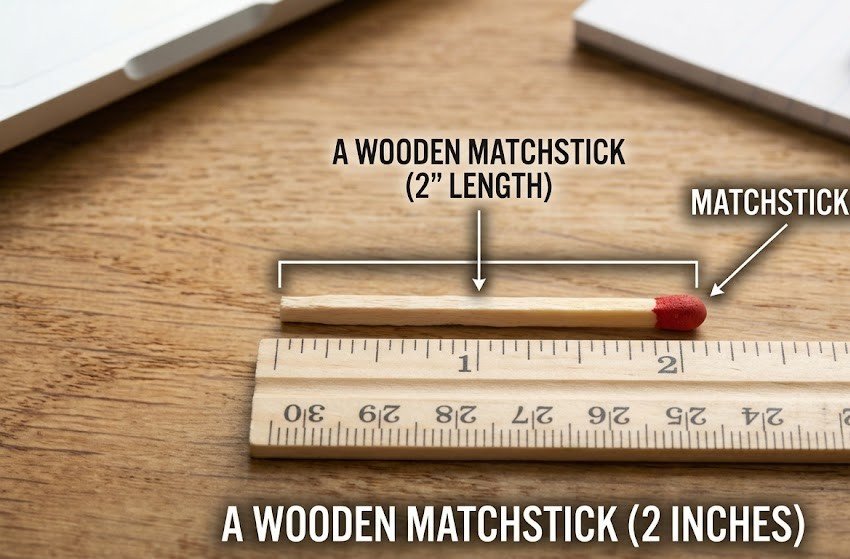 A Wooden Matchstick