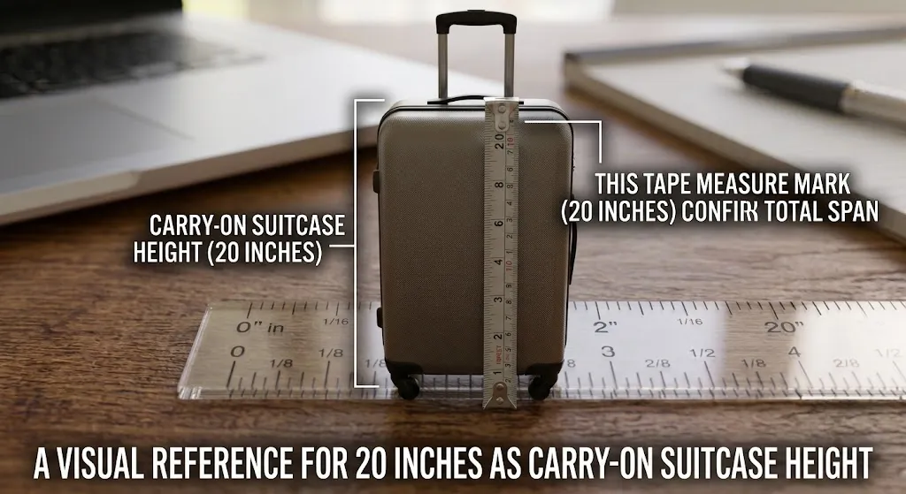 Carry-On Suitcase Height