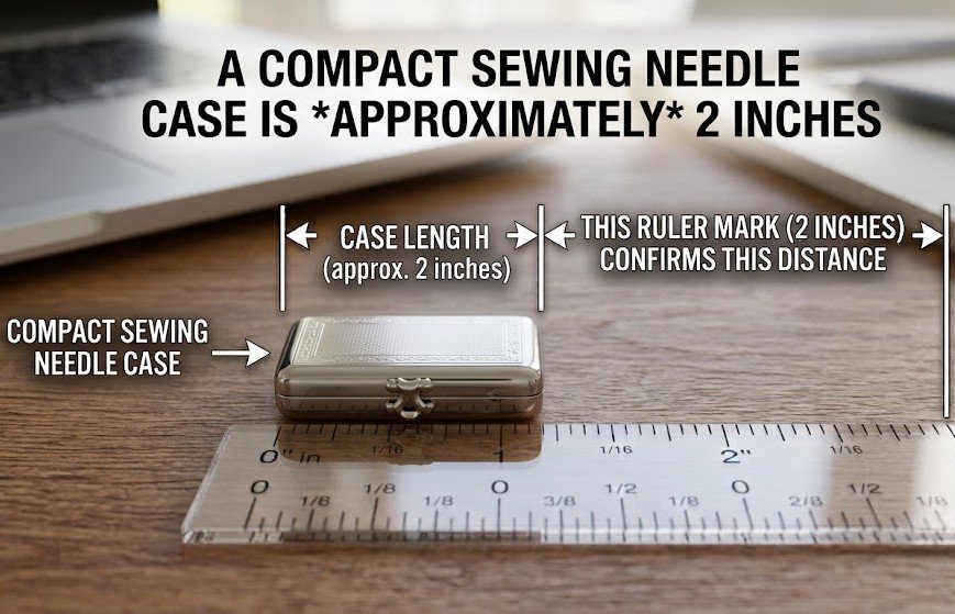 A Compact Sewing Needle Case