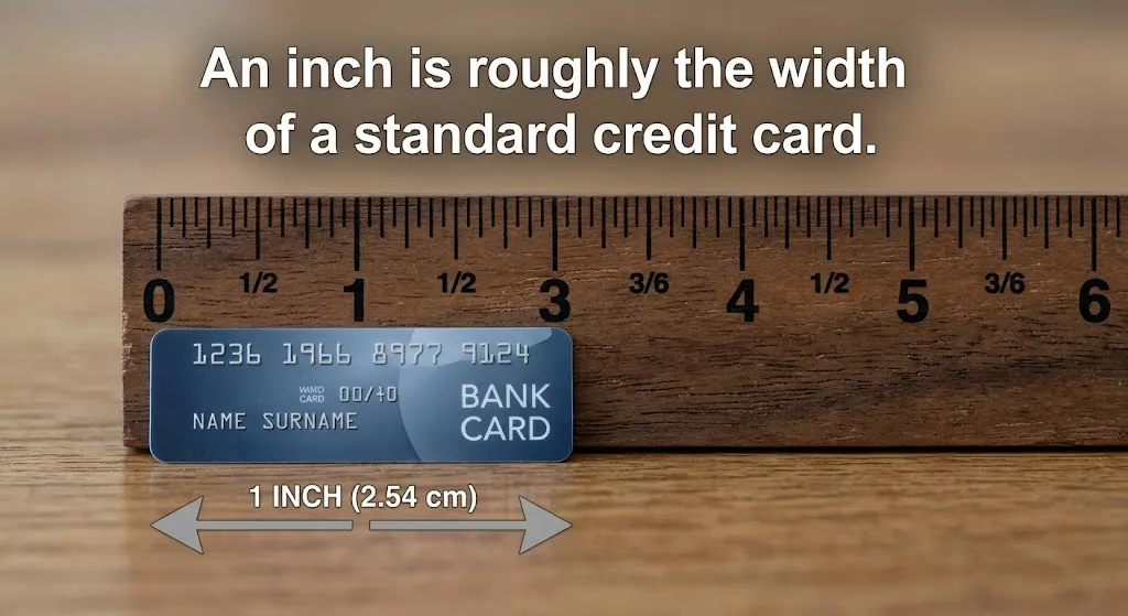 The Short Side of a Credit Card